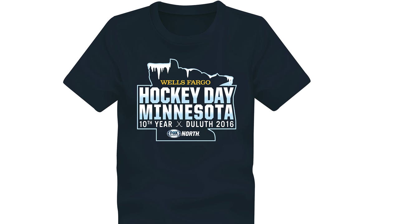 TV, merchandise details for Hockey Day Minnesota 2016